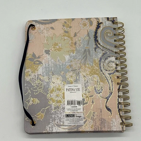 Journal notebook organizer Binder goals to do spiral notebook binder floral - Picture 7 of 11